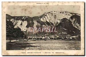 Old Postcard Bourg d & # 39Oisans Signal Prégentil