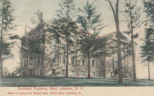 WEST LEBANON , New Hampshire , 1901-07 ; Rockland Academy