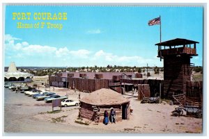 c1950's Fort Courage Home of F Troop Houck Arizona AZ Unposted Postcard