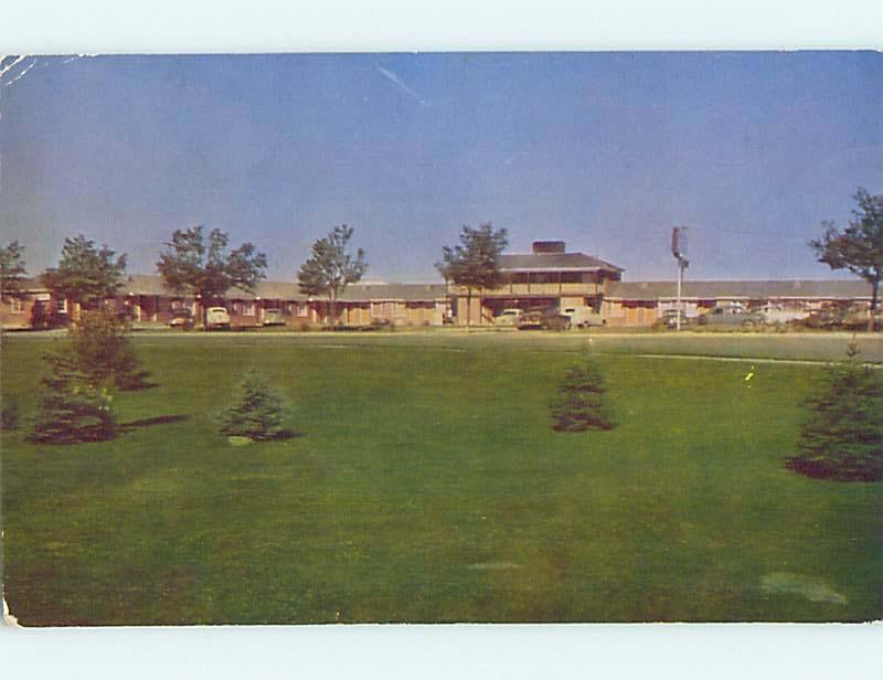 Pre-1980 MOTEL SCENE Idaho Falls Idaho ID hk1373