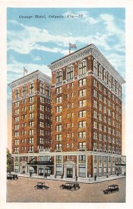 H84/ Orlando Florida Postcard c1915 Orange Hotel Building 80