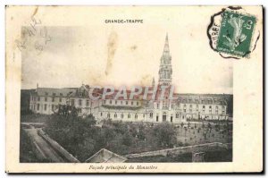 Postcard Grand Old Trappe Main facade of the Monastery