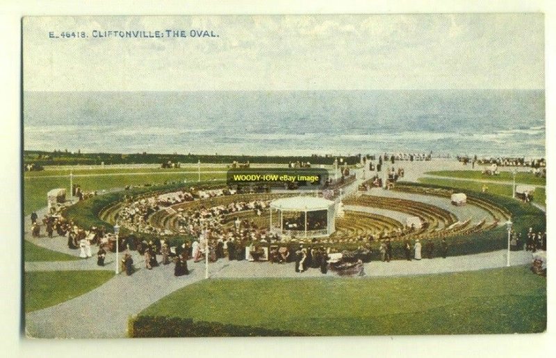 tp2797 - The Oval , Cliftonville , Kent - postcard 