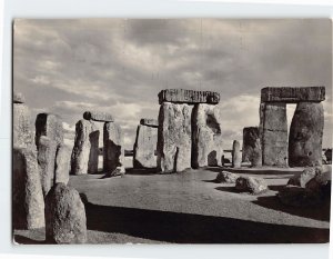 Postcard Trilithons Stonehenge England