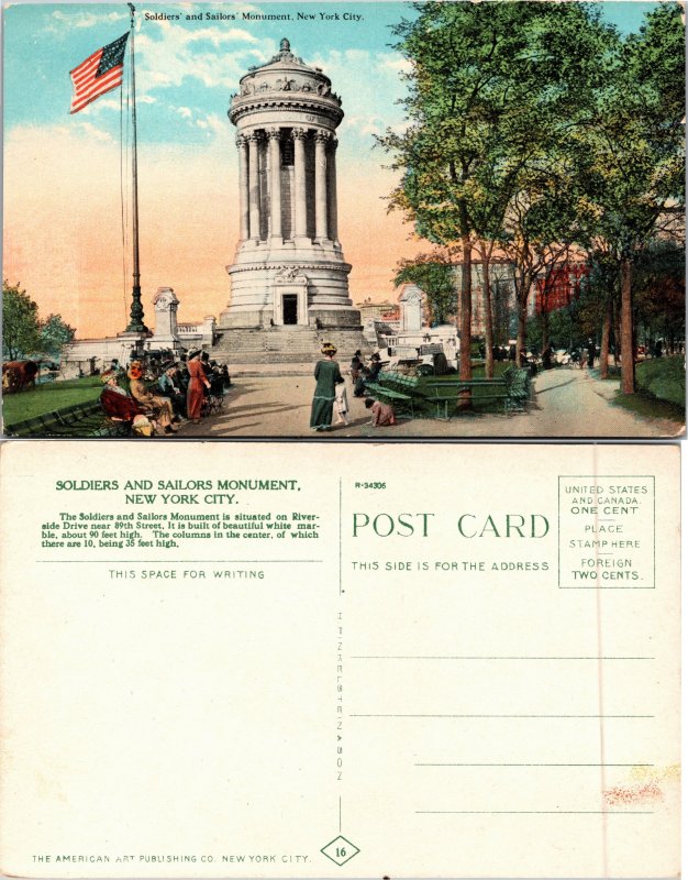 Soldiers' and Sailors' Monument, New York City New York (27414