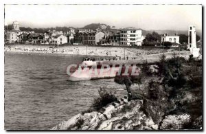 Modern Postcard Saint Jean de Luz The entrance of the Port and the beach of S...