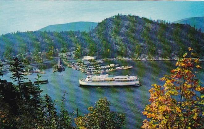 Canada British Columbia West Vancouver Horseshoe Bay Ferry Terminal Hippostcard