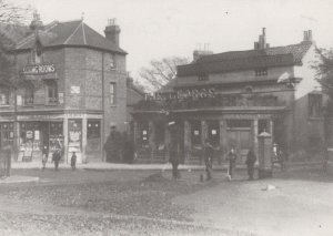 The George Hotel Wanstead Essex in Victorian 1890 Postcard