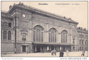 Germany Strassburg Centralbahnhof La Gare