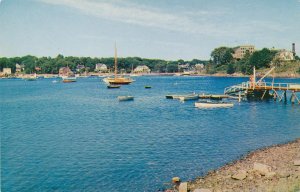 Looking across York Harbor at York Maine