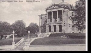 Maryland Oakland Garrett County Court House Albertype