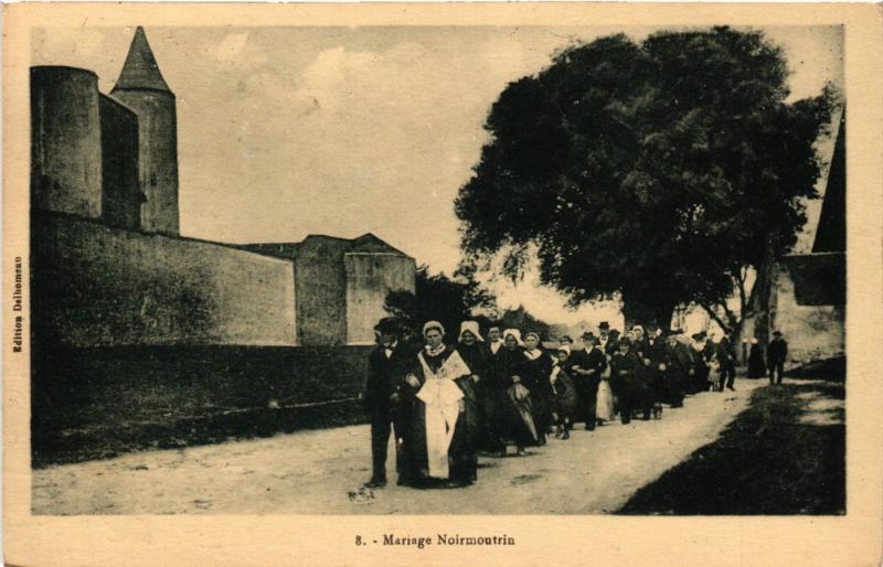 CPA Mariage Noirmoutrin (167506)