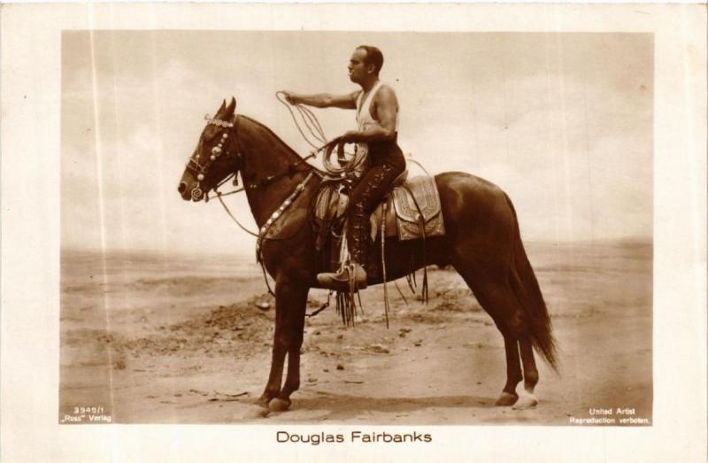 CPA AK DOUGLAS FAIRBANKS Ross Verlag 3949/1 FILM STAR (600852)