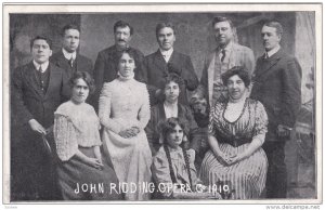 John Ridding Opera Co. , PU-1910 ; Godrergraig , UK