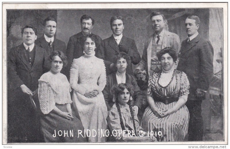 John Ridding Opera Co. , PU-1910 ; Godrergraig , UK