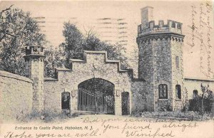 Castle Point Entrance Hoboken New Jersey 1906 postcard