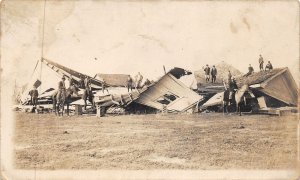 J43/ Wilmer Alabama or Louisiana RPPC Postcard c1910 Tornado Church 52