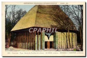 Old Postcard Exposition Coloniale Internationale Paris 1931 Cameroon Togo Ent...