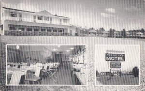 Postcard Paquette's Motel Twin Mountain NH