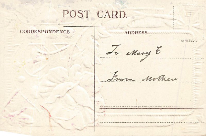 The Poppy The Consolation Flower Poem, Postcard