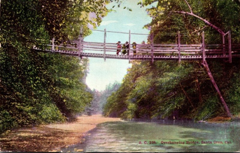 California Santa Cruz The Overhanging Bridge