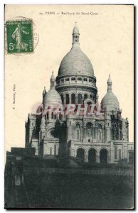 Paris - 14 - Basilica of Sacre Coeur - Old Postcard