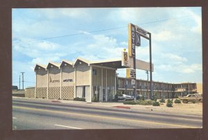 BARSTOW CALIFORNIA FRIENDSHIP INN MOTEL ROUTE 66 VINTAGE ADVERTISING POSTCARD