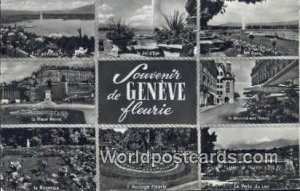 La Place Neuve, La Roseraie Geneve Swizerland 1956 