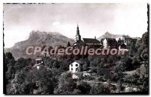 Postcard Old Saint Gervais Les Bains Church And Needles Warens