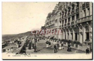 Old Postcard Cabourg La Digue