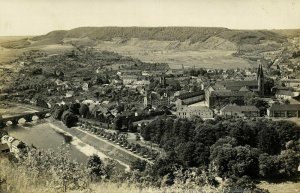 luxemburg, ECHTERNACH, Panorama (1910s) RPPC Postcard