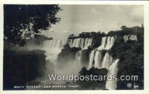 Salto Iguassu San Martin Brazil, Brasil, Bresil Unused 