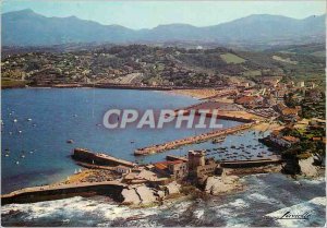 Postcard Modern Socoa Vue Generale 1st plane Fort basically the Chane des Pyr...