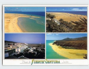 Postcard Playas de Fuerteventura Jandia Las Palmas Spain