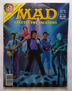 MAD Magazine Dec 1984 Issue No 251 Michael Jackson Webster Star Trek Parody