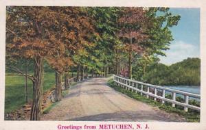 New Jersey Greetings From Metuchen 1937