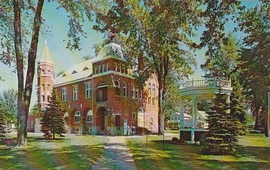 Michigan Detroit Marine City Michigan Heritage Square City Hall Bandstand &am...