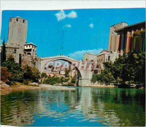 Modern Postcard Mostar Old Bridge