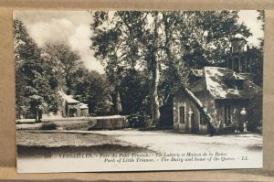 UNUSED PC - PARK OF LITTLE TRIANON, DAIRY & HOUSE OF QUEEN, VERSAILLES, FRANCE