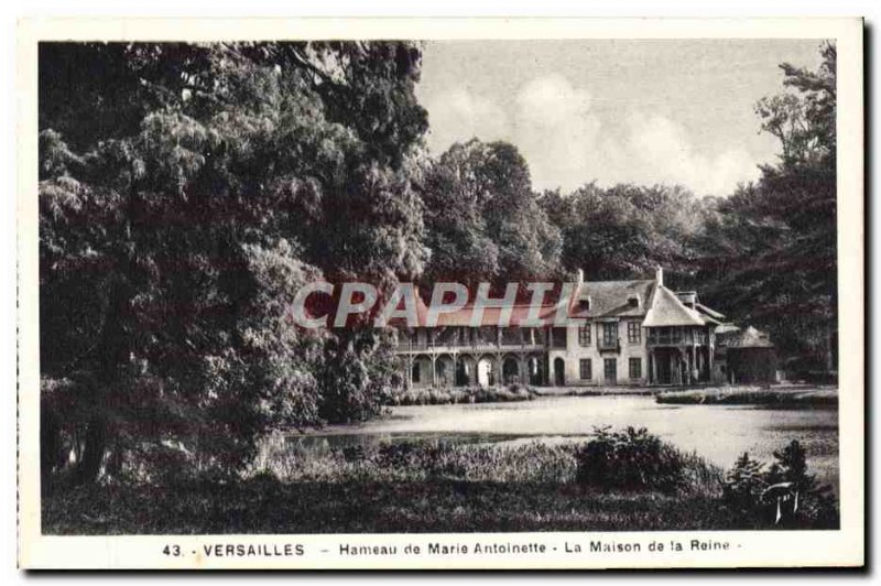 Old Postcard Versailles Marie Antoinette Hamlet Of The House Of The Queen