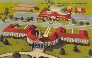 Infantry School Building & Officers' Club Fort Benning, Georgia, USA Unused 