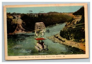 Vintage 1946 Postcard Spanish Aero Car The Gorge Niagara Falls Ontario Canada