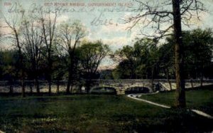 Old Stone Bridge - Government Island, Wyoming