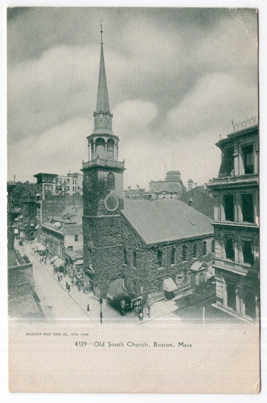 Boston, Mass, Old South Church