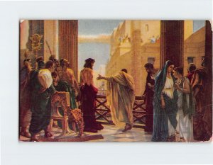 Postcard Ecce Homo By Guiseppe Ciseri, Rome, Italy