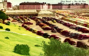 Mar del Plata, Argentia - The Playa Bristol Hotel - on the beach - c1940