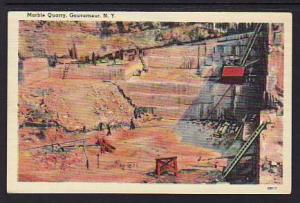 Marble Quarry Gouverneur NY Post Card 5265