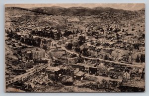 Central City Colorado From Nearby Mountains Vintage Unposted Postcard