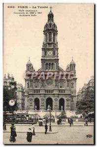 Paris Old Postcard La Trinite Renaissance Style