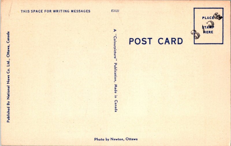 Vintage Postcard Papal Legate, Ottawa, Canada KA3
